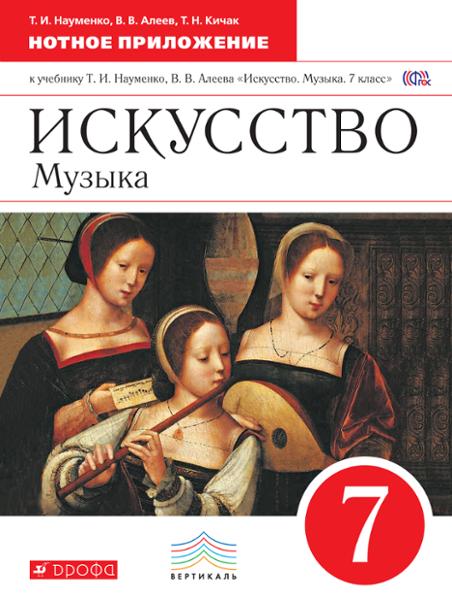 ГДЗ Искусство 7 класс. Рабочая тетрадь. Науменко Т.И., Алеев В.В.