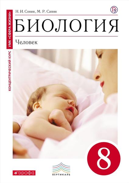 ГДЗ Биология 8 класс. Учебник. Сонин Н.И., Сапин М.Р. ГДЗ Биология 8 класс. Учебник. Сонин Н.И., Сапин М.Р.
